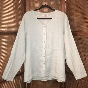 Flax Button Down Top